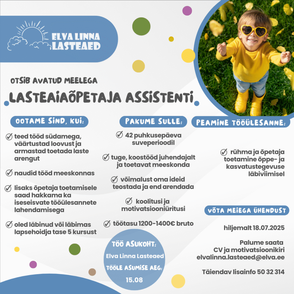 Töökuulutus assistendi kohale